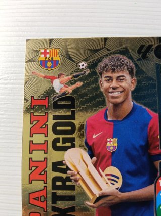 Carta Lamine Yamal Panini Extra Gold 2024-2025