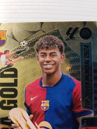 Carta Lamine Yamal Panini Extra Gold 2024-2025