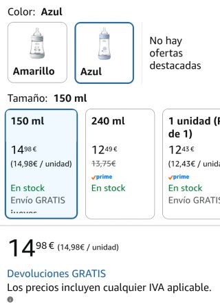 *Nuevos. Biberones Chicco Perfect 5