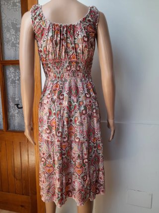 Vestido Sfera estampado cachemir talla S