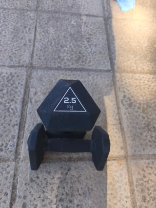 2 Step+ 2 Mancuernas 2.5kg+rueda abdominal