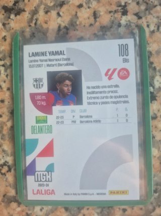 Lamine Yamal 108 Bis - Cromos LaLiga EA Sports