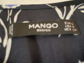 Vestido estampado floral MANGO