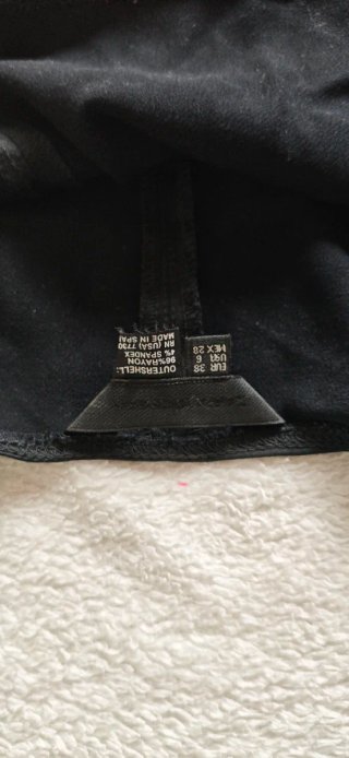 Vestido cóctel negro Zara, talla M, rayon