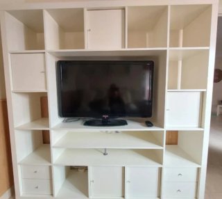 Mueble TV blanco