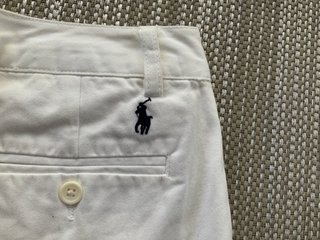 Pantalón corto niño Polo Ralph Lauren T10 blanco