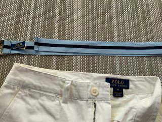 Pantalón corto niño Polo Ralph Lauren T10 blanco