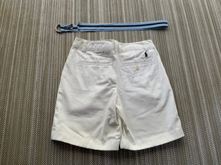 Pantalón corto niño Polo Ralph Lauren T10 blanco