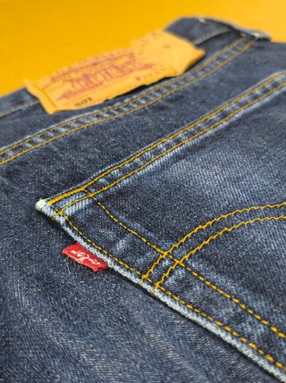Levi's 501 Vintage Año 2001 Polonia Denim Azul Osc