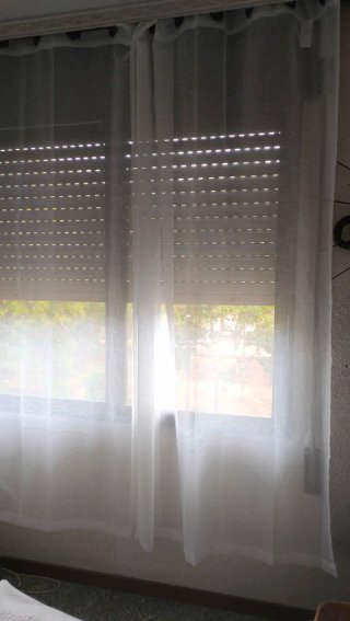 Cortinas translúcidas MIULEE 225x140 tipo lino
