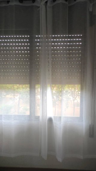 Cortinas translúcidas MIULEE 225x140 tipo lino