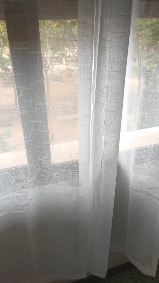 Cortinas translúcidas MIULEE 225x140 tipo lino