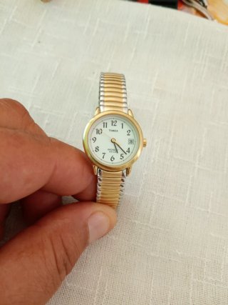 Orologio Timex donna oro e argento