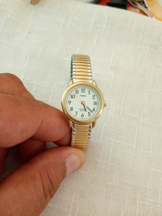 Orologio Timex donna oro e argento