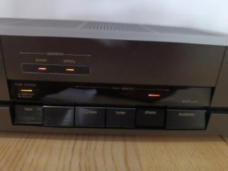 Technics SU-500 Amplificador Stereo Negro