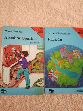 LOTE (V) DE 10 LIBROS EL BARCO DE VAPOR (azules)