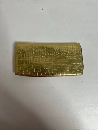 Bolso de fiesta dorado de mujer pequeño