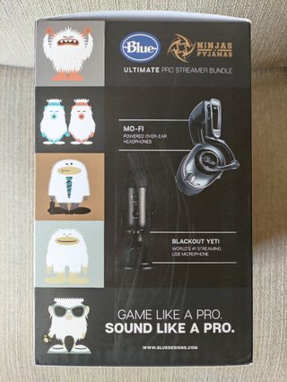 Cuffie Mo-Fi + Microfono Blackout Yeti