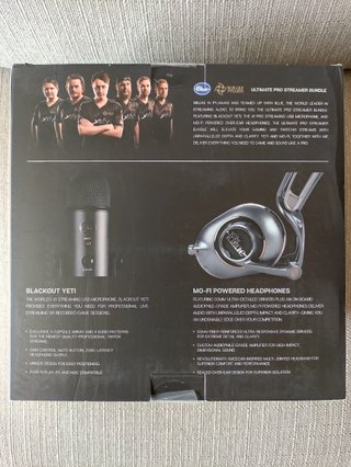 Cuffie Mo-Fi + Microfono Blackout Yeti