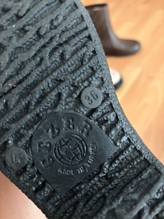 Botas marrones acolchadas