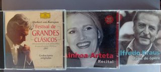 Lote 3 CDs Música Clásica y Ópera