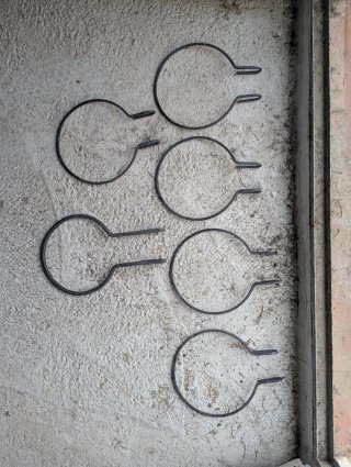 6 Soportes Colgantes para Macetas Balcón