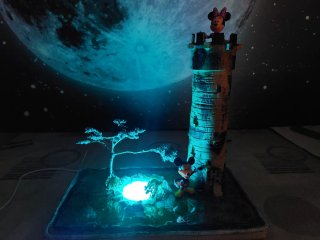 Lámpara Nocturna Infantil hecha a mano 26×14×27cm
