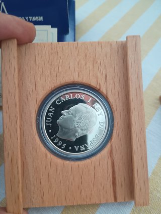 España 1.000 pesetas plata 1995. JJOO Atlanta 1996