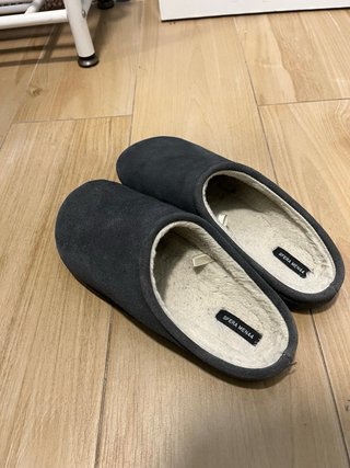 Babuchas/Pantuflas Sfera Hombre Azul/Gris