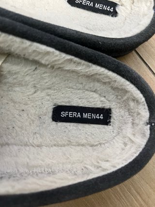 Babuchas/Pantuflas Sfera Hombre Azul/Gris