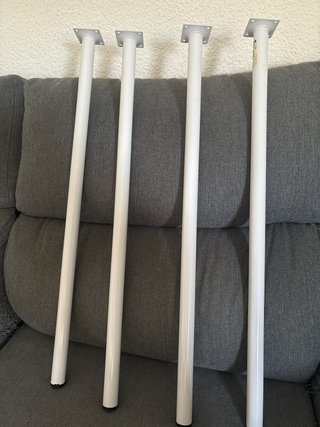 Patas para mesa metálicas (4 unidades)