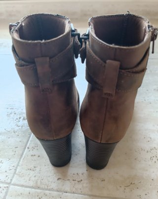 Botín de piel marrón Clarks Verona Lark