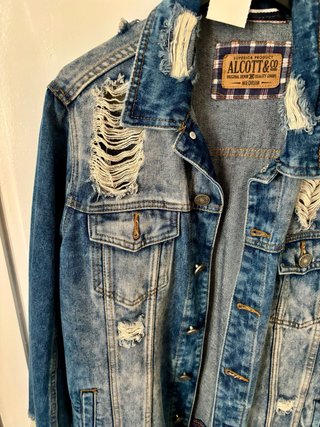 Giacca Jeans Uomo Alcott M