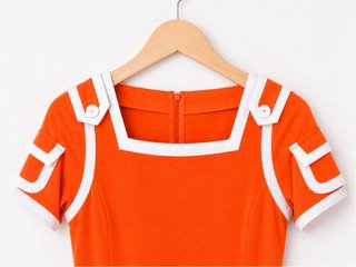 Vestido mini inspirado en la estética retro 60’s