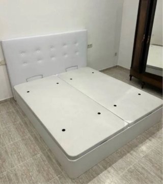 Canapé abatible blanco 150x190
