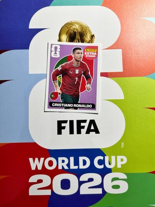 Cromo Extra Cristiano Ronaldo Mundial 2026