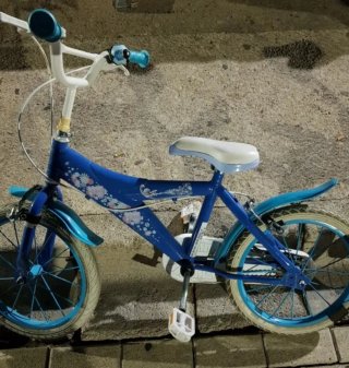 Bicicleta Frozen 16 Azul