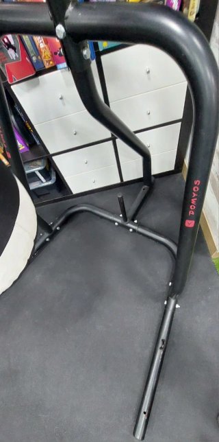 Saco de boxeo con soporte de pie