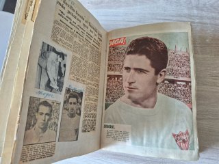 Prensa y Cromos del  Sevilla C F 59 - 60 y 61 - 62