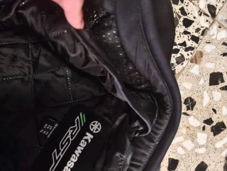 Chaqueta Moto Kawasaki Negra