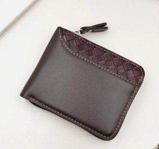 Cartera hombre piel marrón