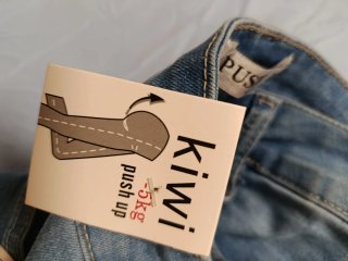 Pantalón vaquero Push Up azul