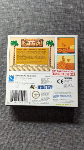 Adventure Island II Game Boy PAL UK Nintendo