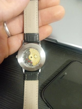 Reloj Vacheron Constantin Plata y Negro