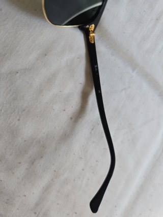 Gafas de sol Ray-Ban Clubmaster Negro/Dorado