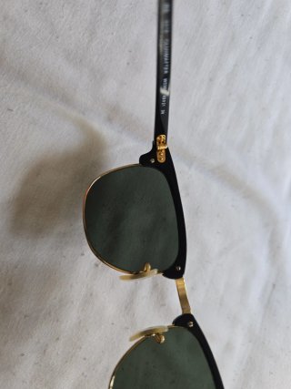 Gafas de sol Ray-Ban Clubmaster Negro/Dorado