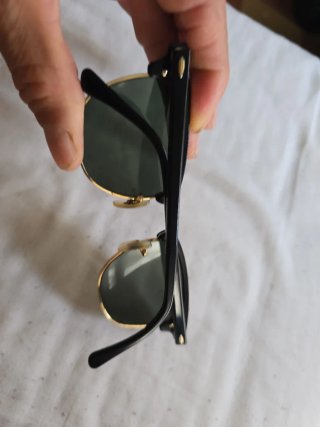 Gafas de sol Ray-Ban Clubmaster Negro/Dorado