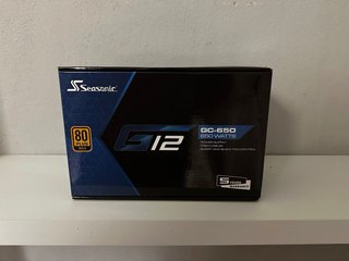 Fonte Seasonic GC G12 650W 80 Plus Gold