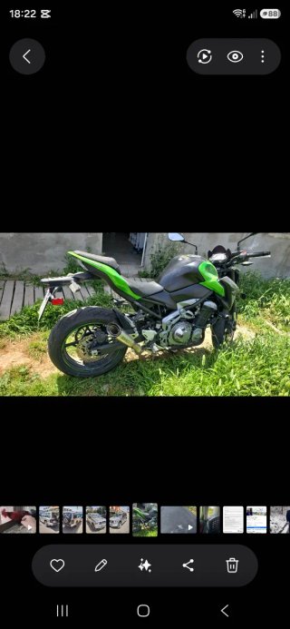 Kawasaki Z900 2018 - 9000 km