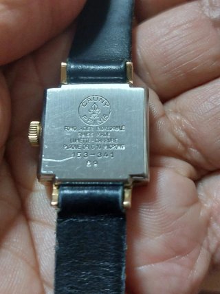 Reloj CAUNY Señora Dorado y Negro